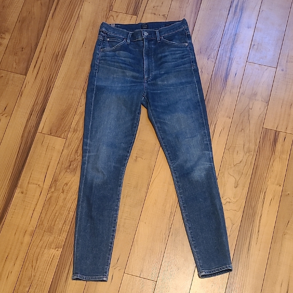 Citizens of humanity Chrissy high rise skinny jeans.